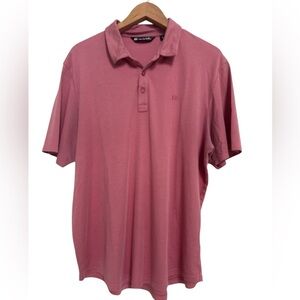 Travis Mathew Men’s Golf Polo Red/Rose Short Sleeve Size XL